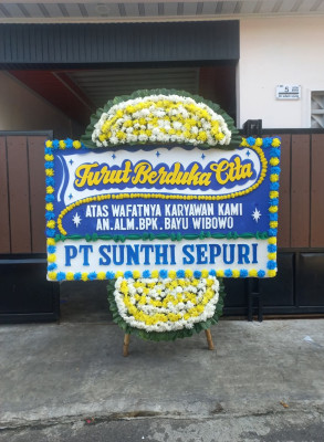 Papan Bunga Duka di Mamburungan