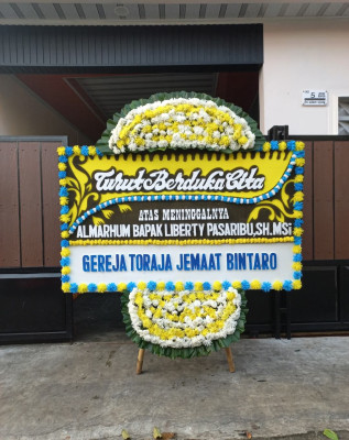 Papan Bunga Duka di Mamburungan